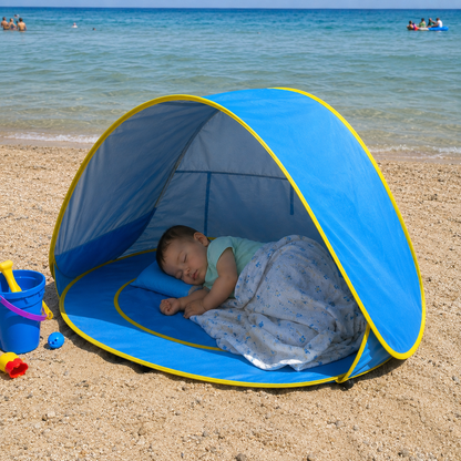 tente de plage enfant خيمة مع مسبح للاطفال
