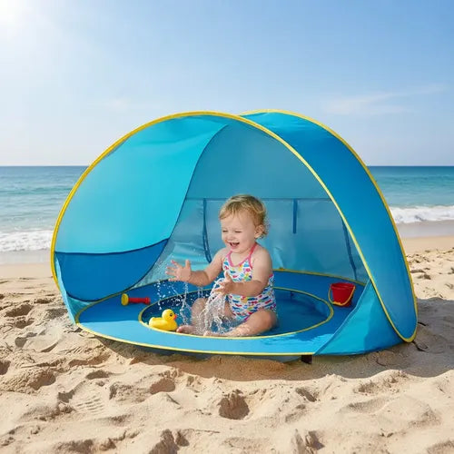 tente de plage enfant خيمة مع مسبح للاطفال
